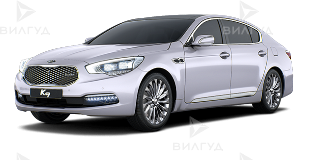Замена датчика коленвала KIA Quoris